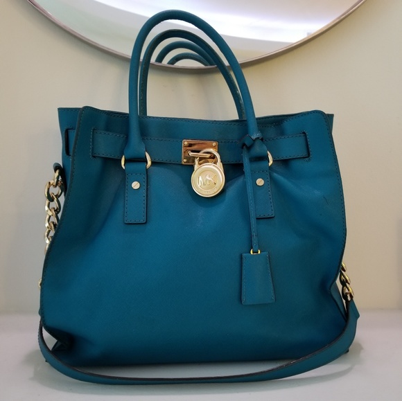 turquoise MK purse